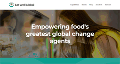 Desktop Screenshot of eatwellglobal.com