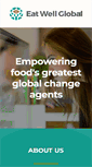 Mobile Screenshot of eatwellglobal.com